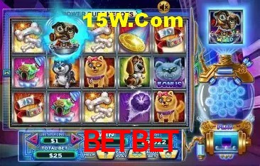 Interface moderna da plataforma Betbet
